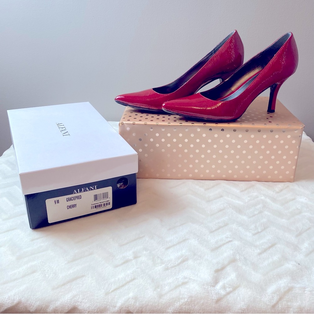 Alfani - Pointed Patent Heel - NEW